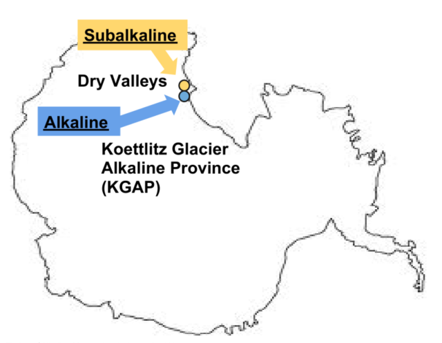 Timing of Alkaline Magmatism in Antarctica